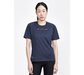 Craft ADV Gravel Fietsshirt Korte Mouwen Donkerblauw Dames