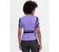 Craft Pro Gravel Fietsshirt Korte Mouwen Paars Dames