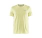 Craft Core Essence Hardloopshirt Korte Mouwen Geel Heren