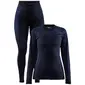 Craft Core Dry Fuseknit Thermokledingset Zwart Dames