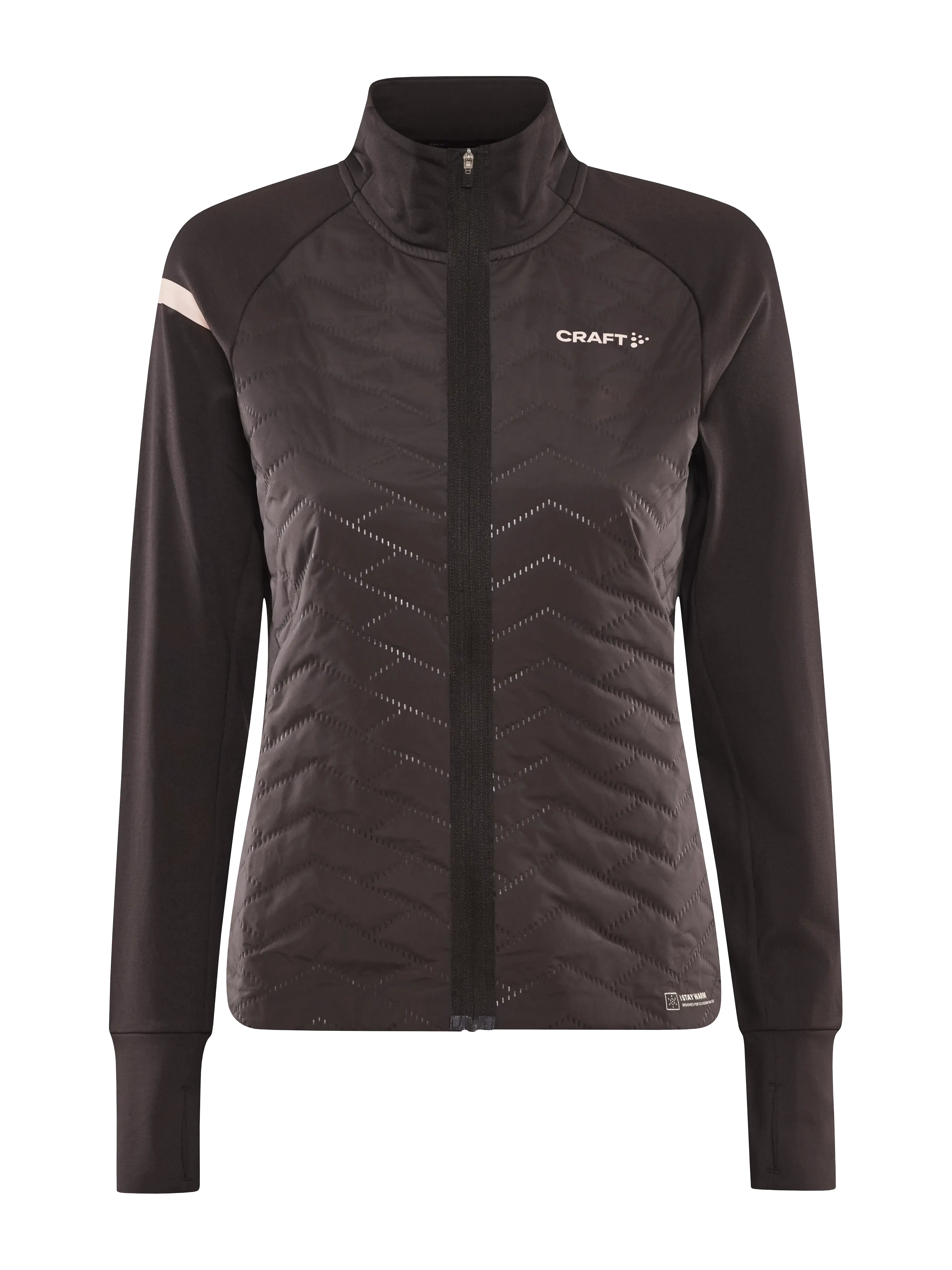 Craft ADV SubZ 3 Hardloopjack Donkerbruin Dames