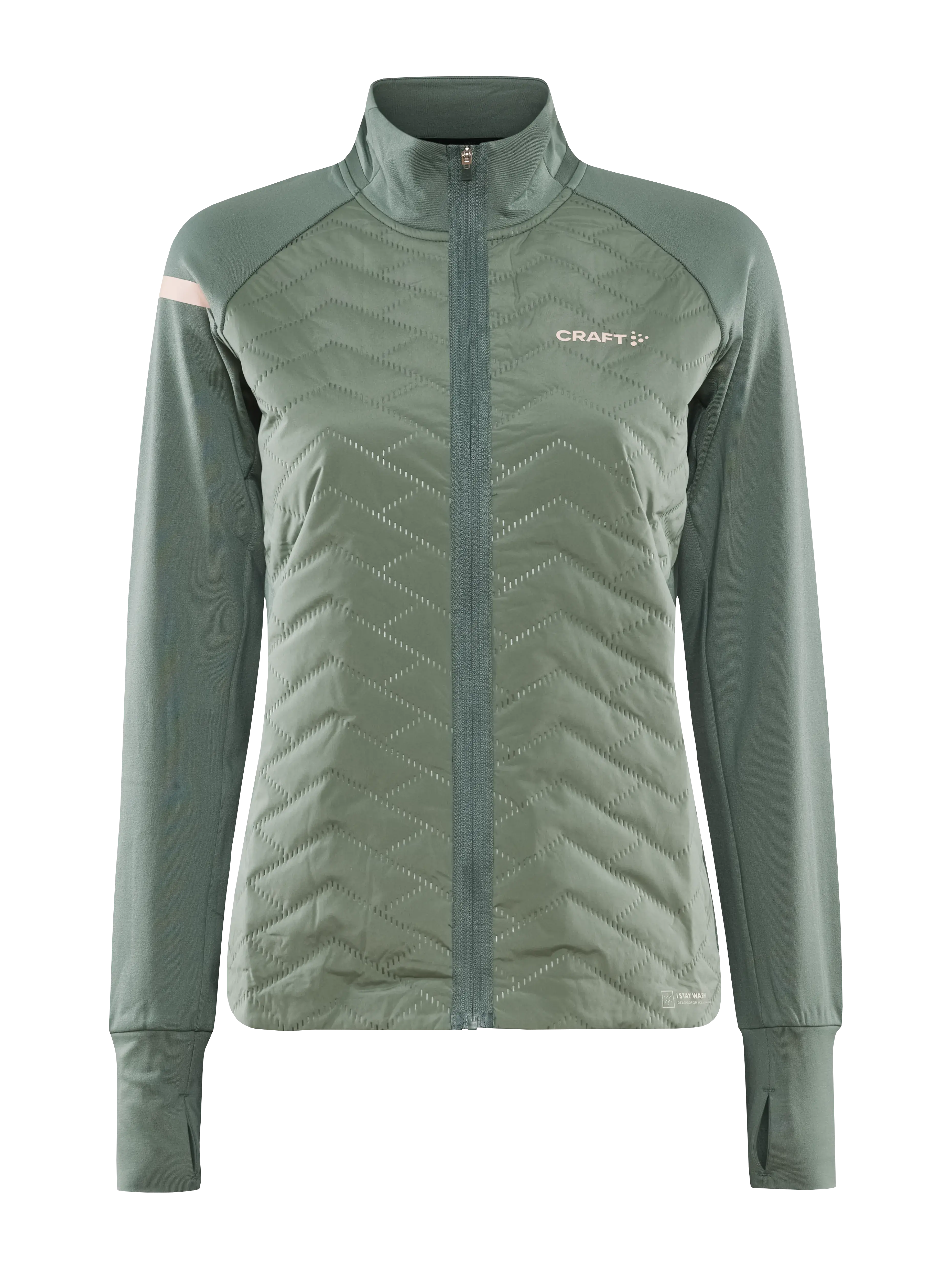 Craft ADV SubZ 3 Hardloopjack Groen Dames