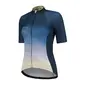 Craft Simone Cornelisse Fietsshirt Korte Mouwen Blauw/Beige Dames