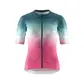 Craft ADV Aero Fietsshirt Korte Mouwen Roze/Groen Dames
