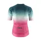 Craft ADV Aero Fietsshirt Korte Mouwen Roze/Groen Dames