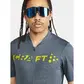 Craft Core Endur Logo Fietsshirt Korte Mouwen Grijs/Groen Heren