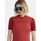 Craft Core Endur Logo Fietsshirt Korte Mouwen Rood Dames