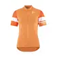 Craft Core Endur Logo Fietsshirt Korte Mouwen Oranje Dames