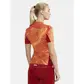 Craft Koppenberg ADV Endurance Fietsshirt Korte Mouwen Rood/Oranje Dames