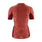 Craft ADV Endurance Fietsshirt Korte Mouwen Oranje/Rood Dames