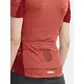 Craft ADV Endurance Fietsshirt Korte Mouwen Oranje/Rood Dames