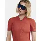 Craft ADV Endurance Fietsshirt Korte Mouwen Oranje/Rood Dames