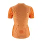Craft ADV Endurance Fietsshirt Korte Mouwen Oranje Dames