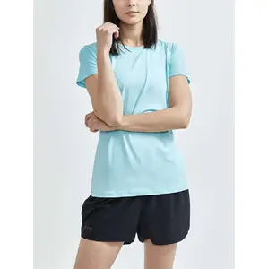 Craft ADV Essence Hardloopshirt Korte Mouwen Blauw Dames