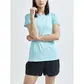 Craft ADV Essence Hardloopshirt Korte Mouwen Blauw Dames