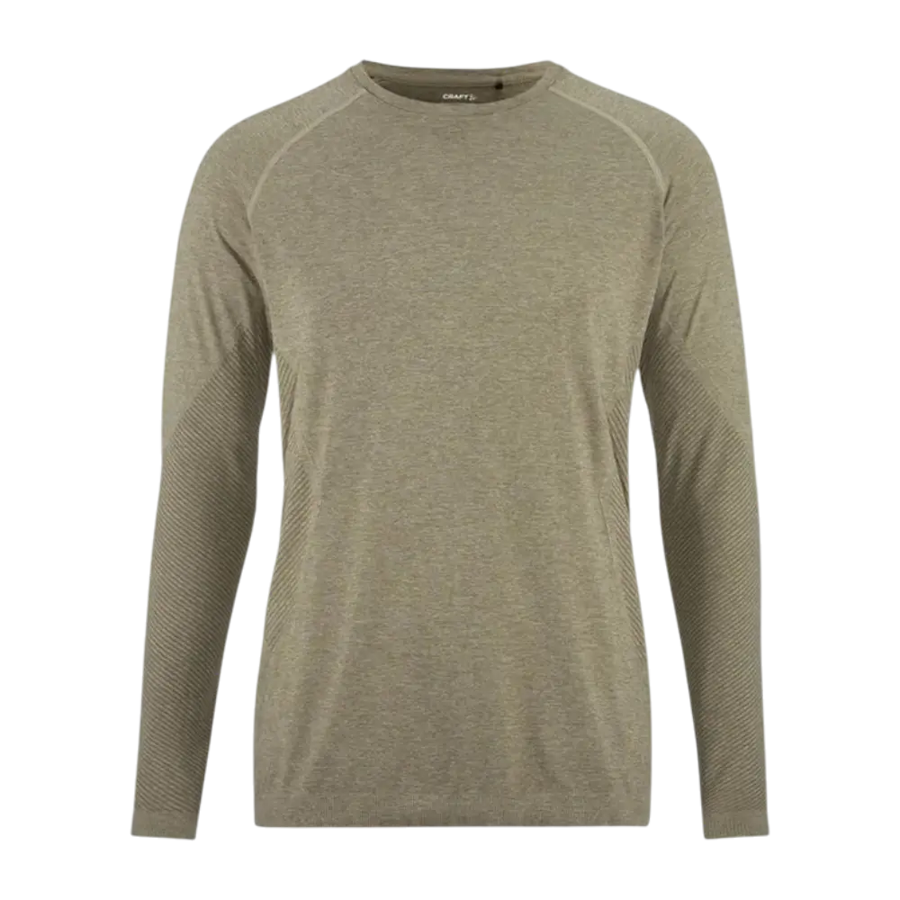 CRAFT CORE Dry Active Comfort Thermoshirt Lange Mouwen Bruin Heren