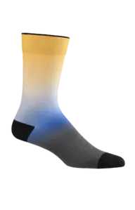 Craft ADV Endurance Graphic Fietssokken Oranje/Blauw/Grijs