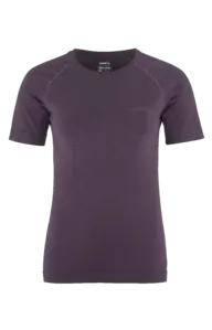 Craft CORE Dry Active Comfort Hardloopshirt Korte Mouwen Paars Dames