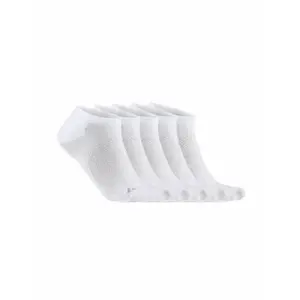 Craft CORE Dry Footies Sportsokken Wit 5-Pack