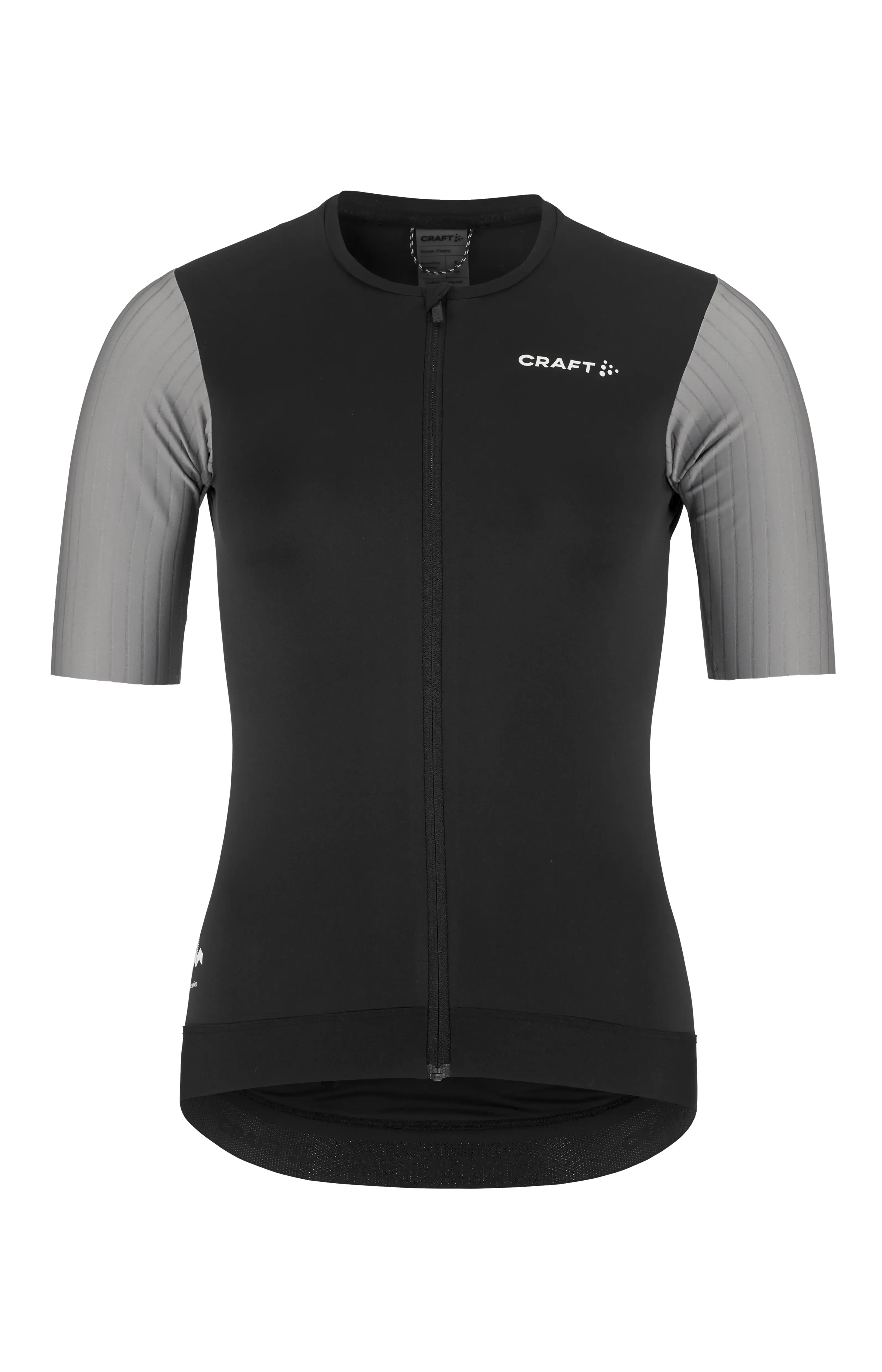 Craft ADV Aero Fietsshirt Korte Mouwen Zwart/Grijs Dames