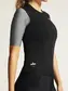 Craft ADV Aero Fietsshirt Korte Mouwen Zwart/Grijs Dames