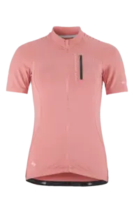 Craft ADV Gravel Fietsshirt Korte Mouwen Roze Dames