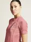 Craft ADV Gravel Fietsshirt Korte Mouwen Roze Dames