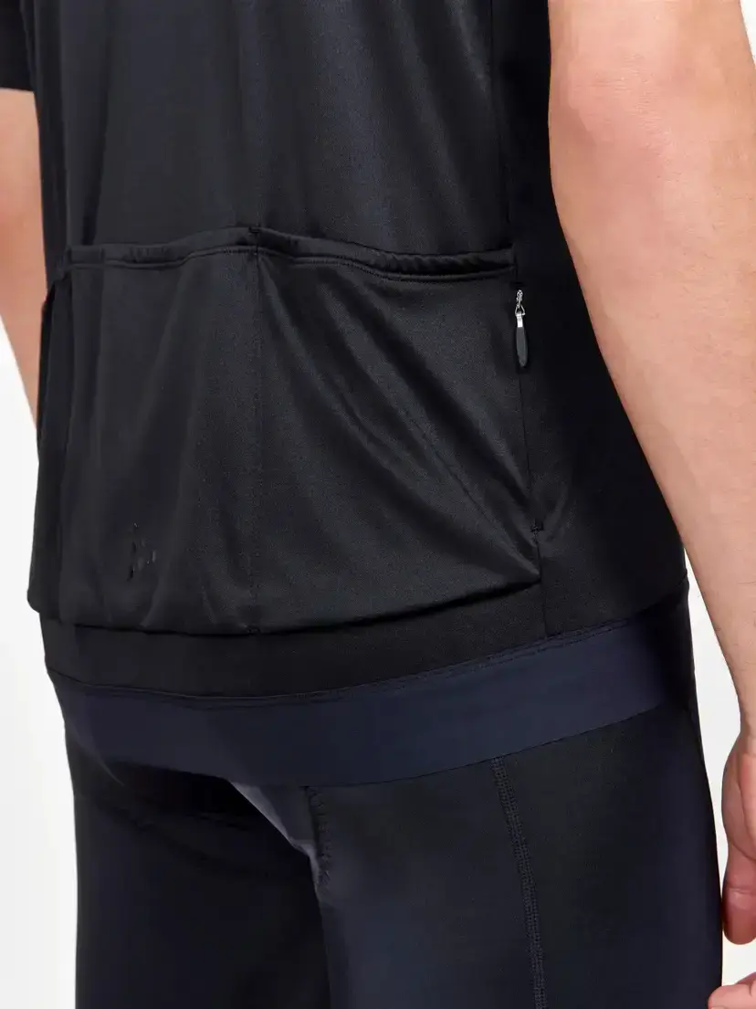 Craft Core Essence Fietsshirt Korte Mouwen Zwart Heren