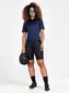 Craft Core Essence Regular Fit Fietsshirt Korte Mouwen Blauw Dames