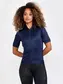 Craft Core Essence Regular Fit Fietsshirt Korte Mouwen Blauw Dames