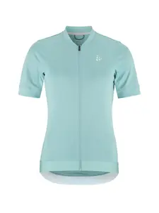 Craft Core Essence Regular Fit Fietsshirt Korte Mouwen Lichtblauw Dames