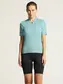 Craft Core Essence Regular Fit Fietsshirt Korte Mouwen Lichtblauw Dames