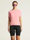 Craft Core Essence Regular Fit Fietsshirt Korte Mouwen Lichtroze Dames