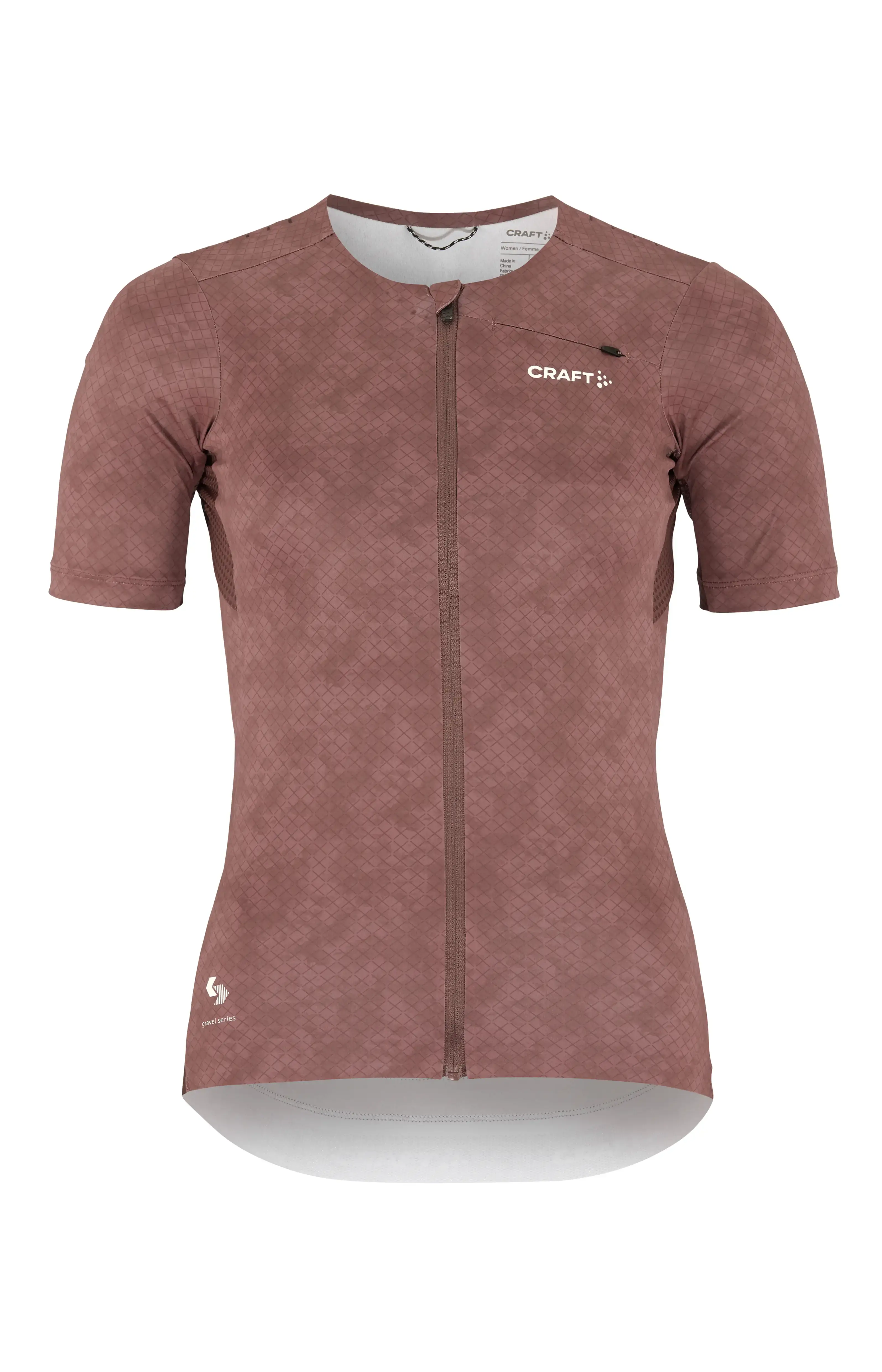 Craft Pro Gravel Fietsshirt Korte Mouwen Roze Dames