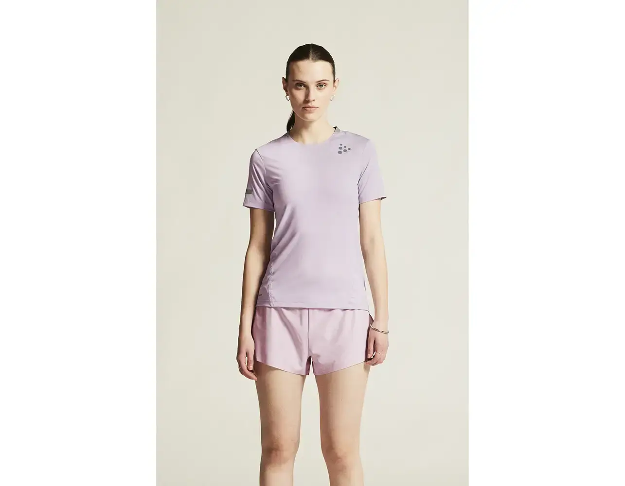 Craft Pro Hypervent 2 Hardloopshirt Korte Mouwen Lichtroze Dames