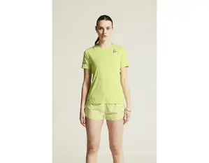 Craft Pro Hypervent 2 Hardloopshirt Korte Mouwen Lichtgroen Dames