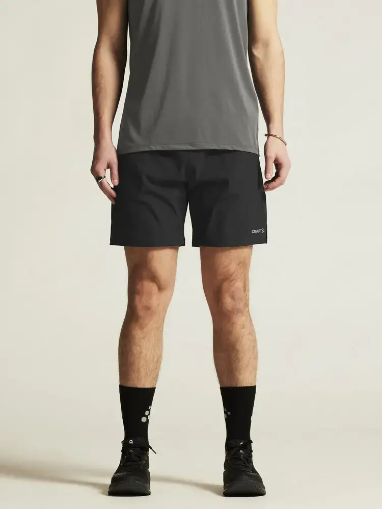 Craft ADV Essence 2 2-IN-1 Hardloopbroek Kort Zwart Heren