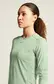 Craft ADV Essence 2 Hardloopshirt Lange Mouwen Groen/Blauw Dames