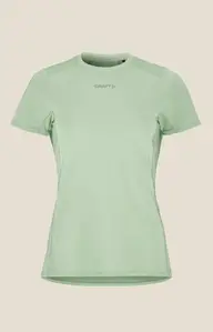 Craft ADV Essence 3 Hardloopshirt Korte Mouwen Blauw/Groen Dames
