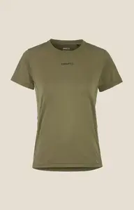 Craft ADV Essence 3 Hardloopshirt Korte Mouwen Groen Dames