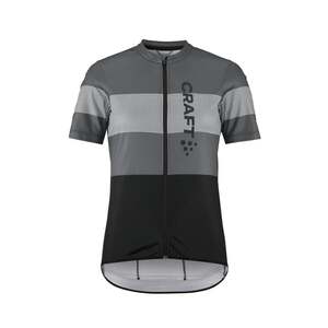 Craft Core Endur Logo Fietsshirt Korte Mouwen Zwart/Grijs Dames