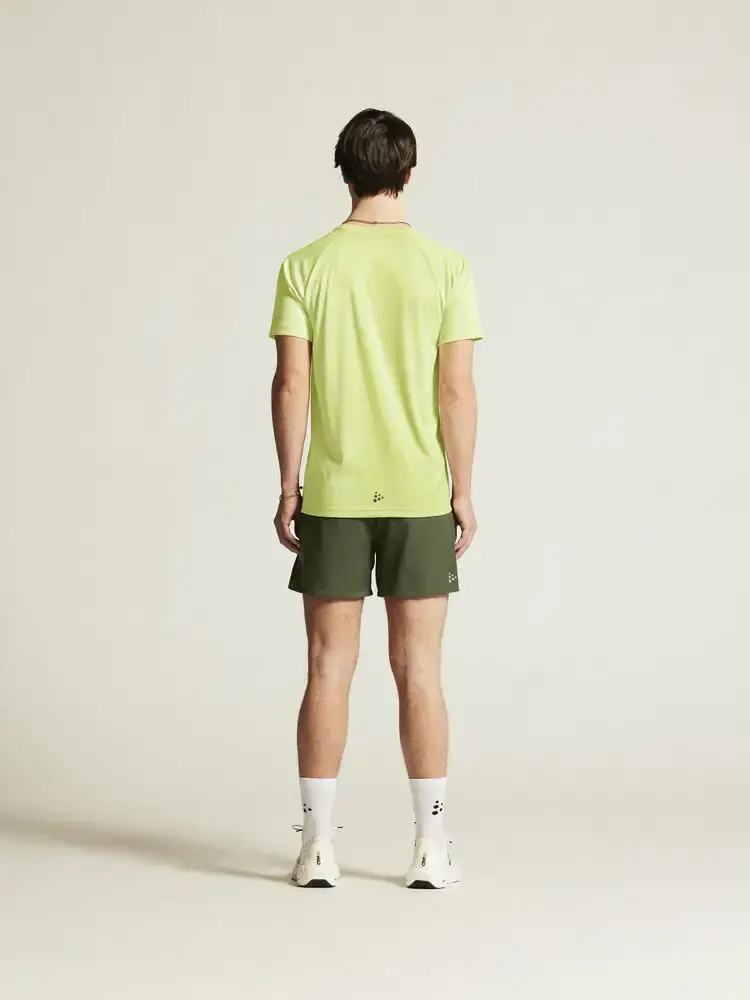 Craft CORE Essence 2 Hardloopbroek Kort Groen Heren