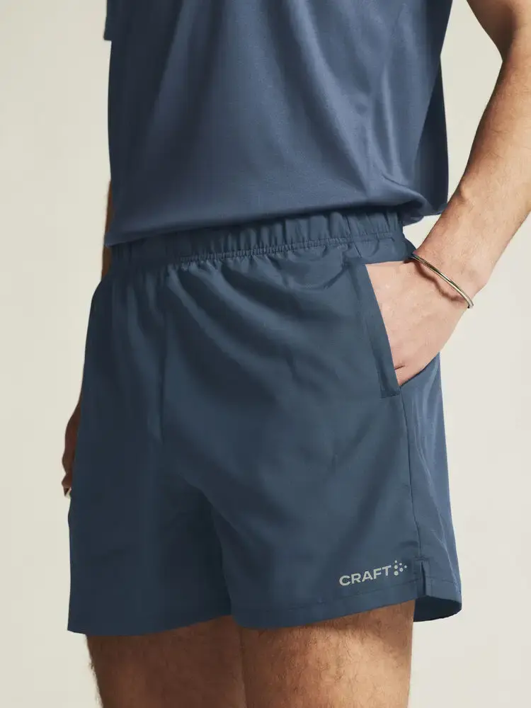 Craft CORE Essence 2 Hardloopbroek Kort Blauw Heren