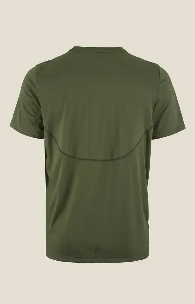 Craft CORE Essence 2 Hardloopshirt Korte Mouwen Groen Heren