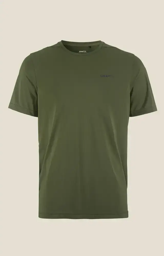 Craft CORE Essence 2 Hardloopshirt Korte Mouwen Groen Heren