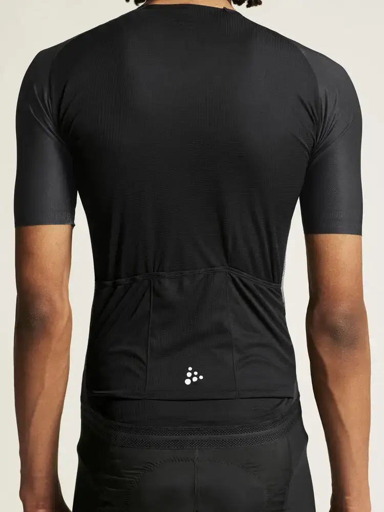 Craft Pro Aerolight Fietsshirt Korte Mouwen Zwart/Grijs Heren