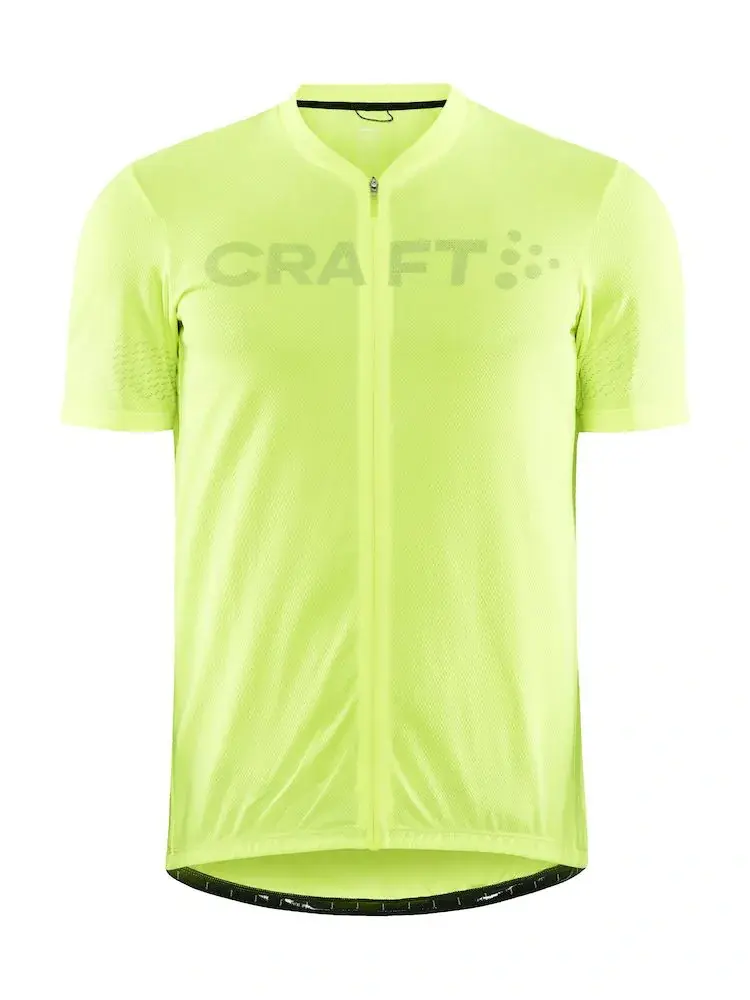 Craft Core Endurance Lumen Fietsshirt Korte Mouwen Fluo Groen Heren