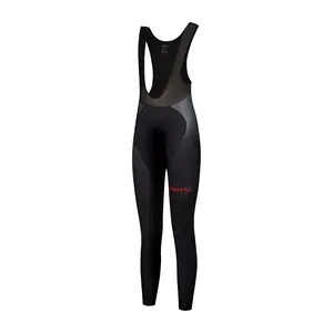 Craft Simone Cornelisse Fietsbroek Lang Met Zeem Zwart Dames