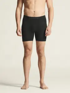 Craft Wool Seamless Boxer 6-inch Zwart Heren