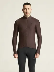 Craft CORE Bike Essence Fietsshirt Lange Mouwen Bruin Heren